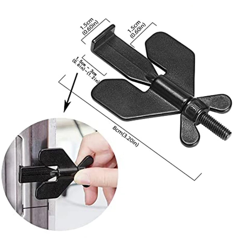 Portable Hotel or Home Door Lock / Self-Defense Doorstop